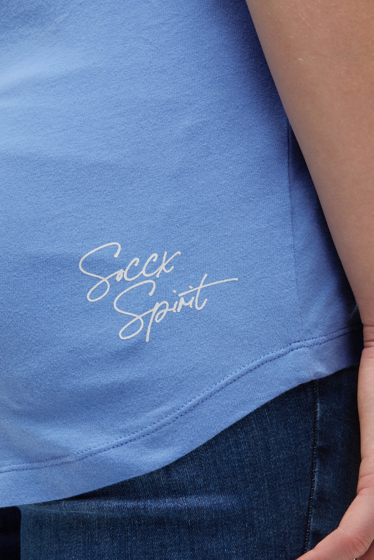 T-Shirt mit Print und Pailletten-Details