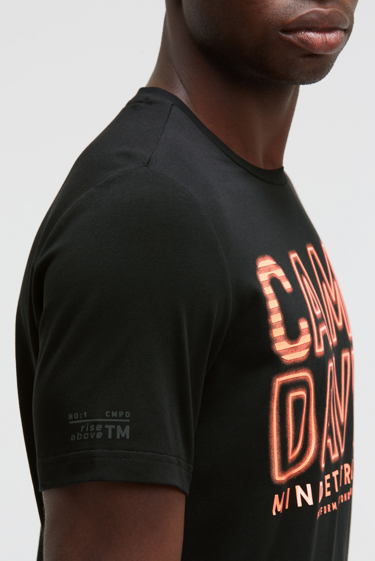 T-Shirt Rundhals mit Logo Artwork