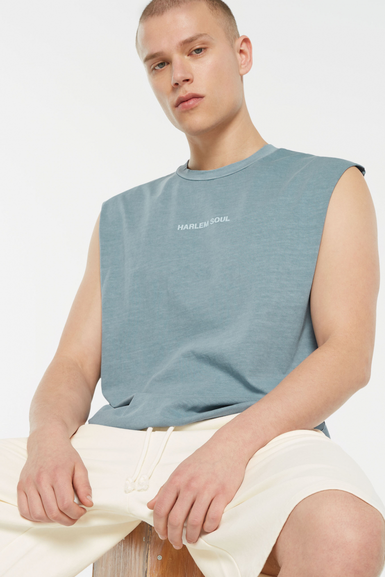 THE-O Muskelshirt printed