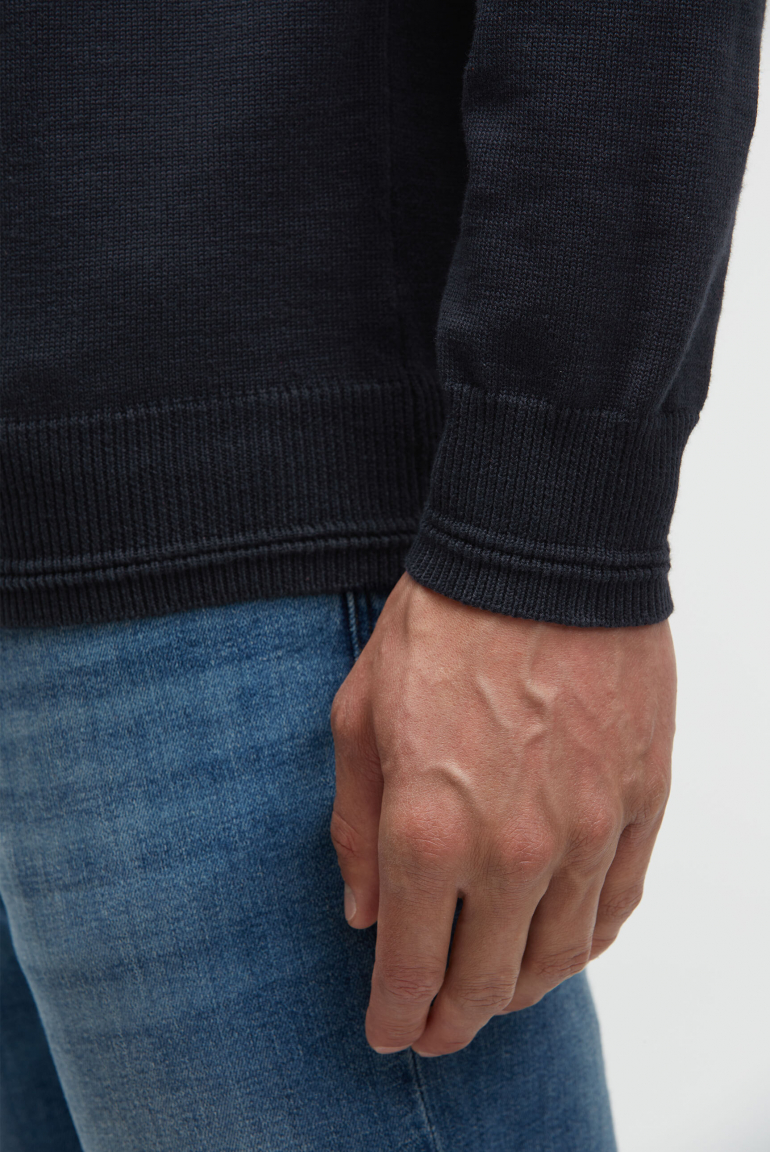 Troyer-Pullover mit Zipper