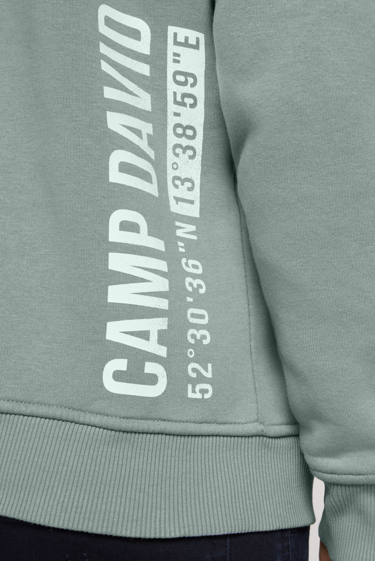 Troyer-Sweatshirt mit Logo Artworks