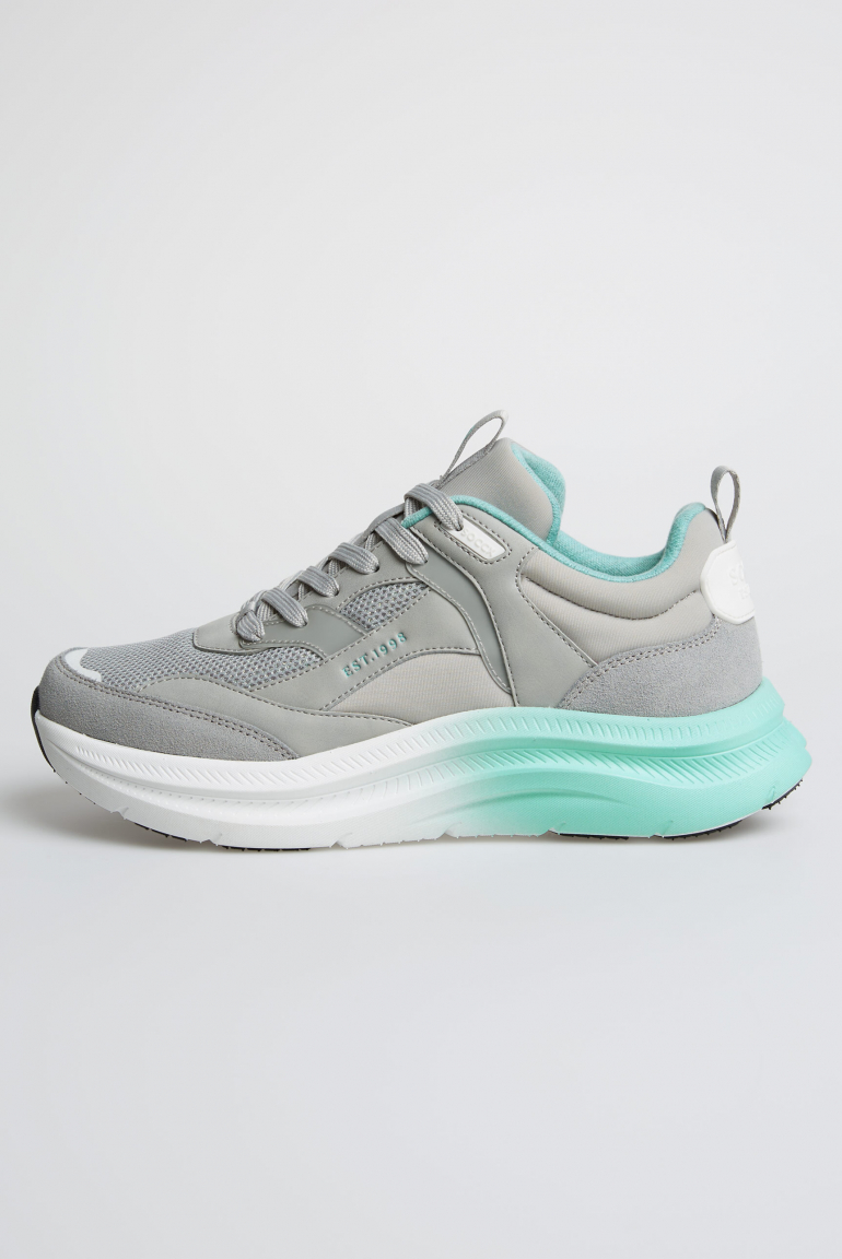 Wedge Sport Sneaker mit Dip-Dye-Sohle
