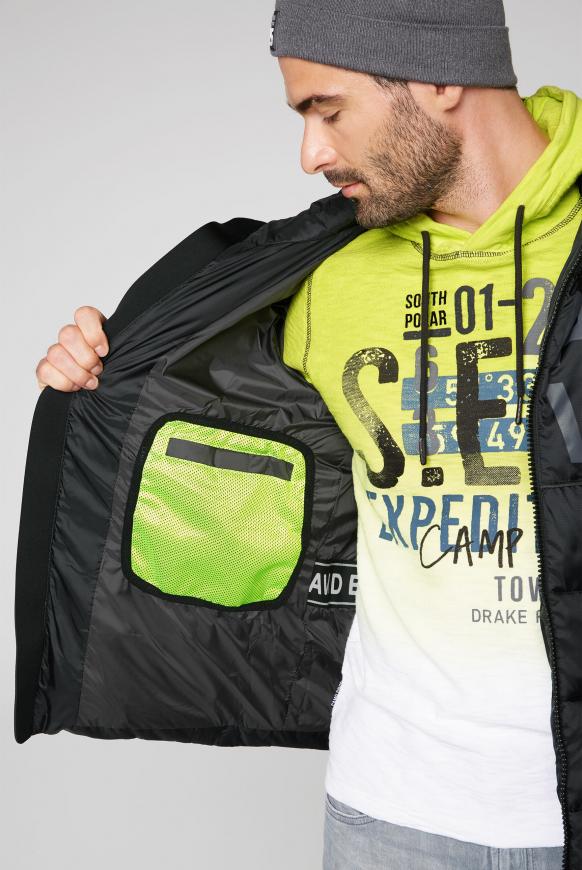 Jacke im Ski-Design mit Logo Artworks