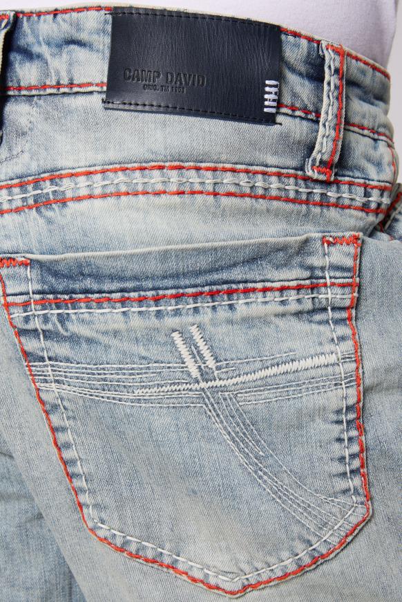 Skater Jeans RO:BI mit Logo Print