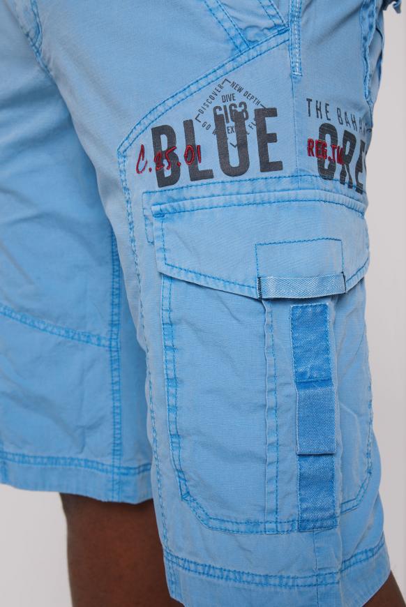 Skater Shorts mit Tapes, Prints und Stickereien