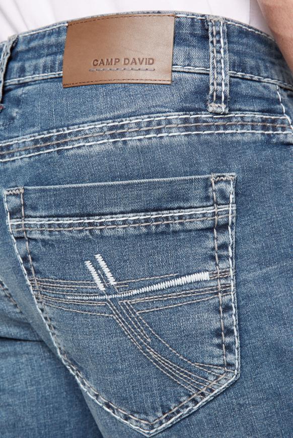 Skater Shorts RO:BI mit Turn-Up-Saum