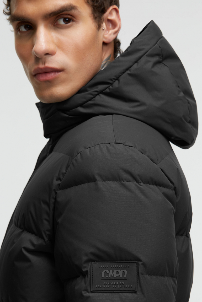 Daunen-Parka mit Kapuze
