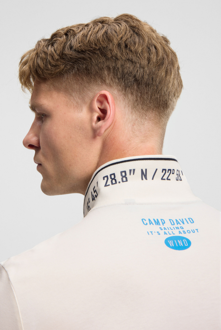 Kurzarmpolo mit Logo- und Photoprint