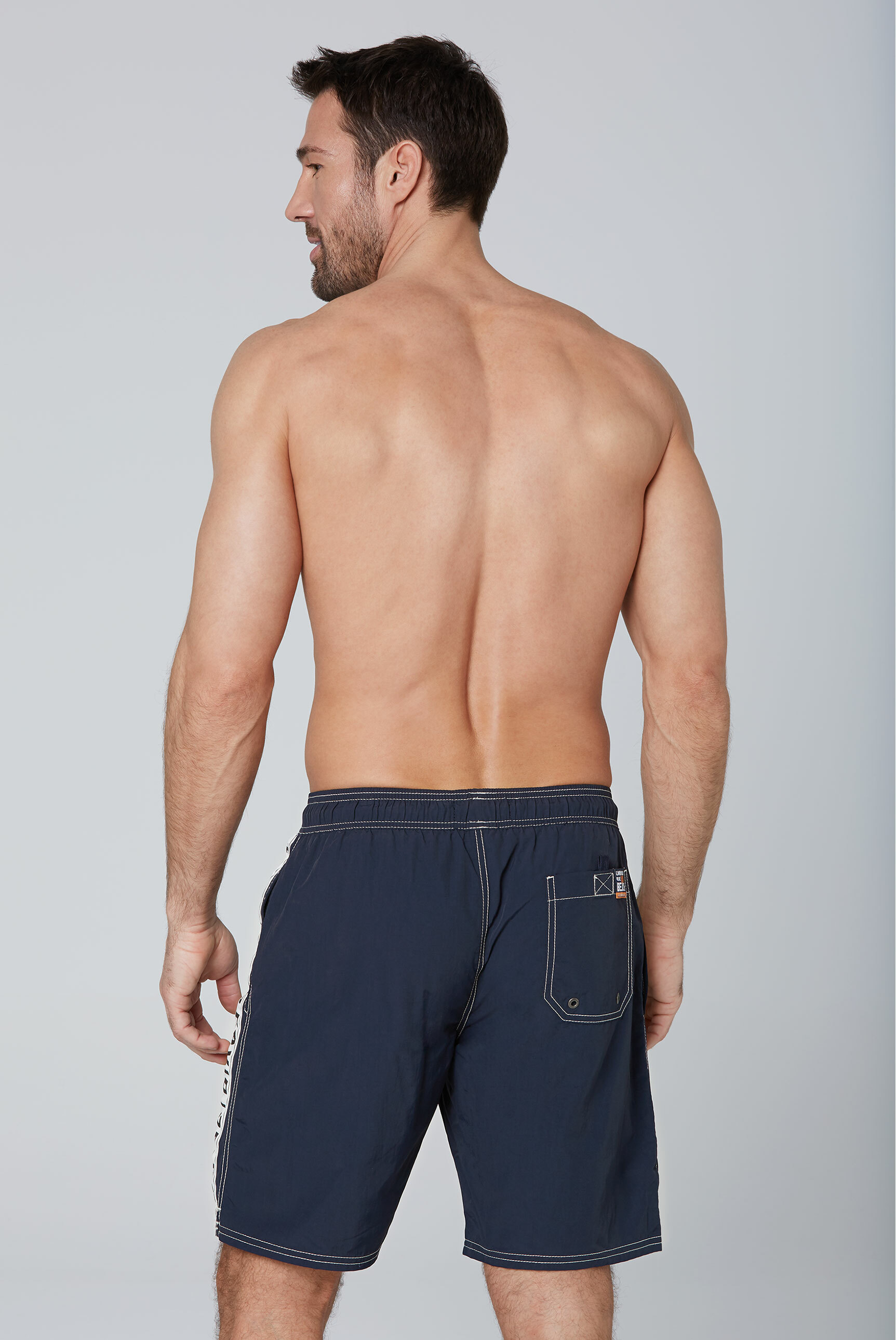 Camp David Herren Badehose mit Logo-Tape an den Seiten Camp David Herren Badehose mit Logo-Tape an den Seiten