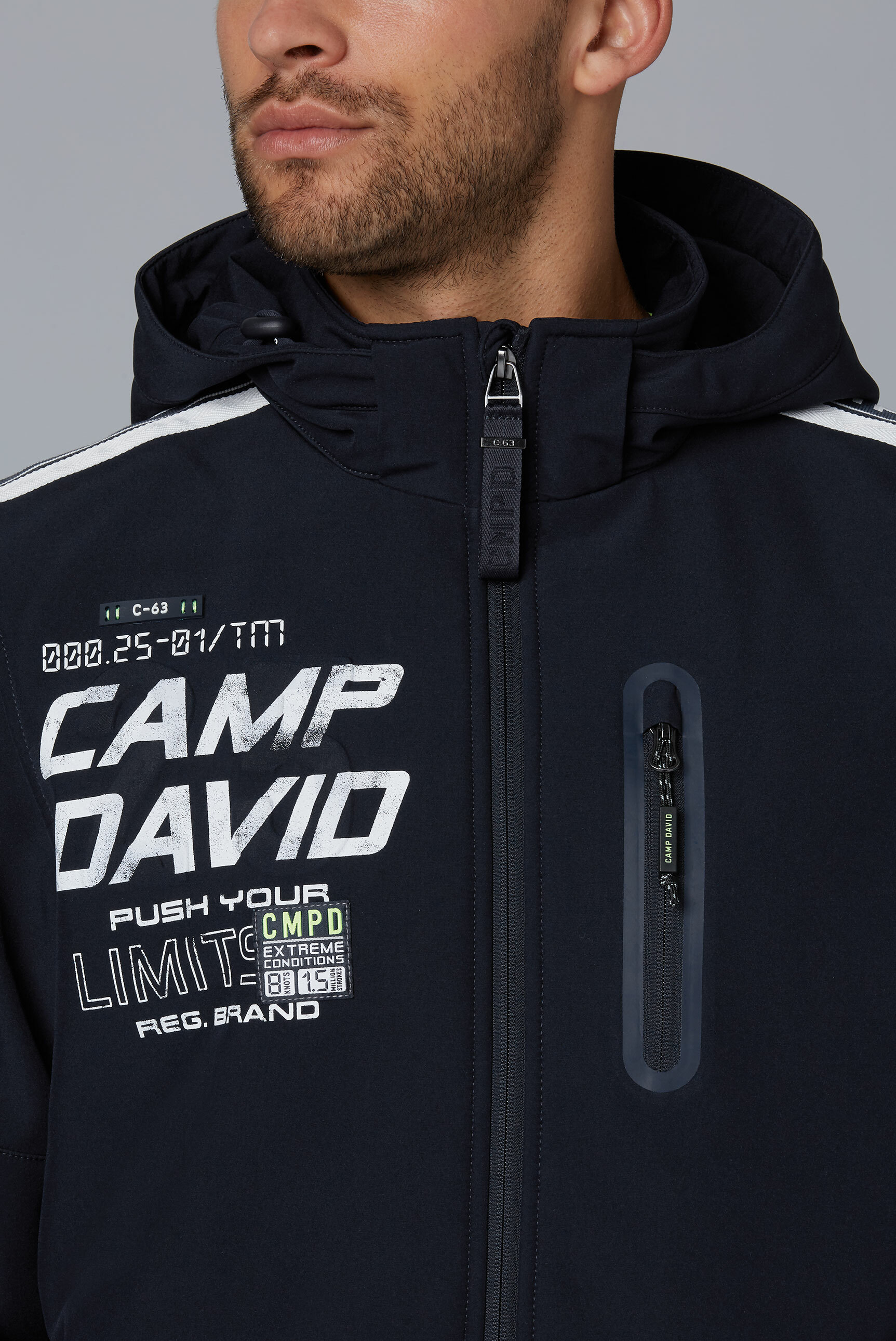 camp david softshell jacke neu camp david softshell jacke neu