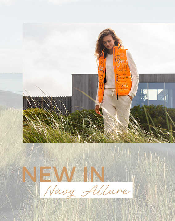 Neue Kollektion Navy Allure Damen