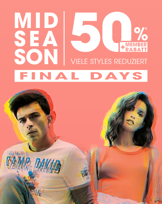50% Rabattaktion Midseason