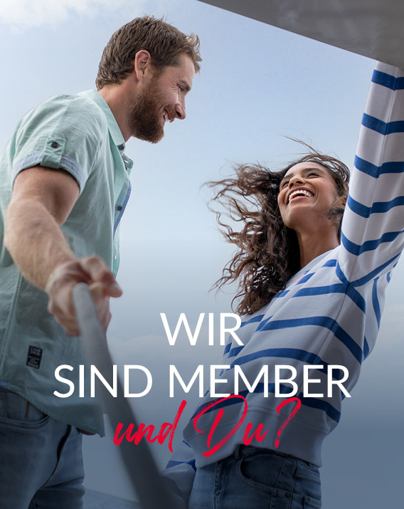 Wir sind Member und Du?