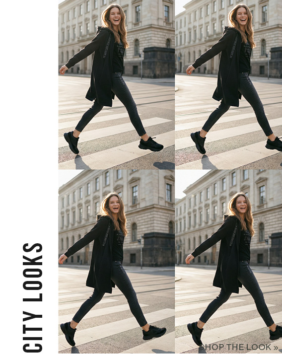 Model trägt City Look
