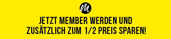 Memberclub Teaser in gelb mit Hinweis zusätzlich sparen