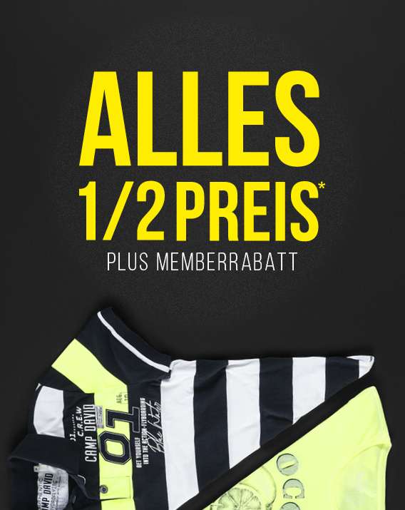 1/2 Preis Teaser